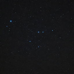 The Sagittarius constellation, exceptionally clear and vibrant, highlighted and emphasized against the night sky.