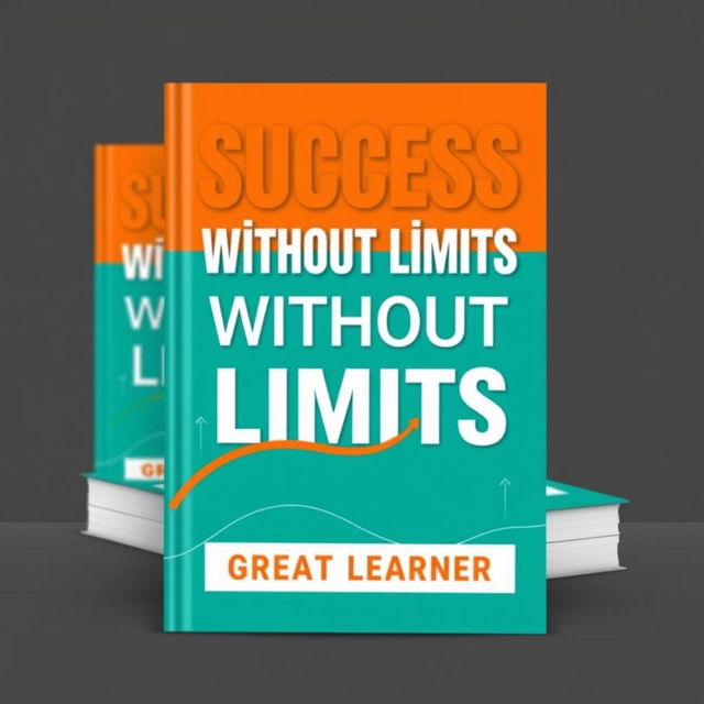 A visually striking book cover design for "Success Without Limits" by Great Learner