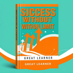 A visually striking book cover design for "Success Without Limits" by Great Learner