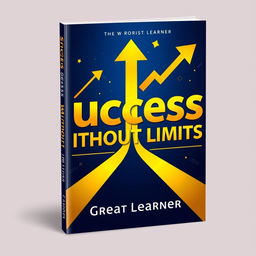 A captivating book cover design for "Success Without Limits" by Great Learner