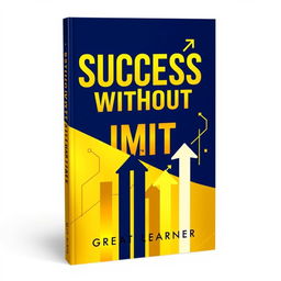 A captivating book cover design for "Success Without Limits" by Great Learner