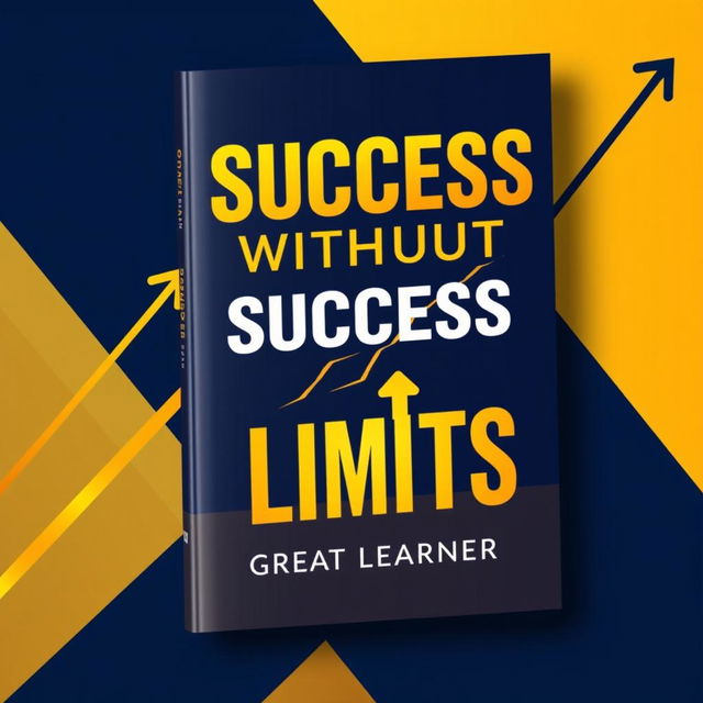 A captivating book cover design for "Success Without Limits" by Great Learner