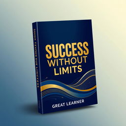 An impactful book cover design for "Success Without Limits" by Great Learner