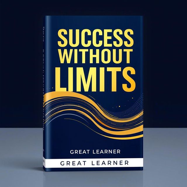 An impactful book cover design for "Success Without Limits" by Great Learner