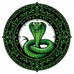 An emblem for a tyrannical and evil Arab civilization characterized by its bandits and outlaws