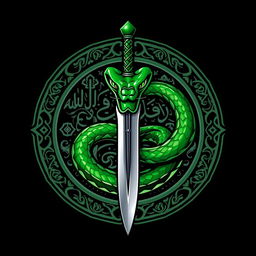 An emblem for a tyrannical and malevolent Arab civilization characterized by its bandits and outlaws
