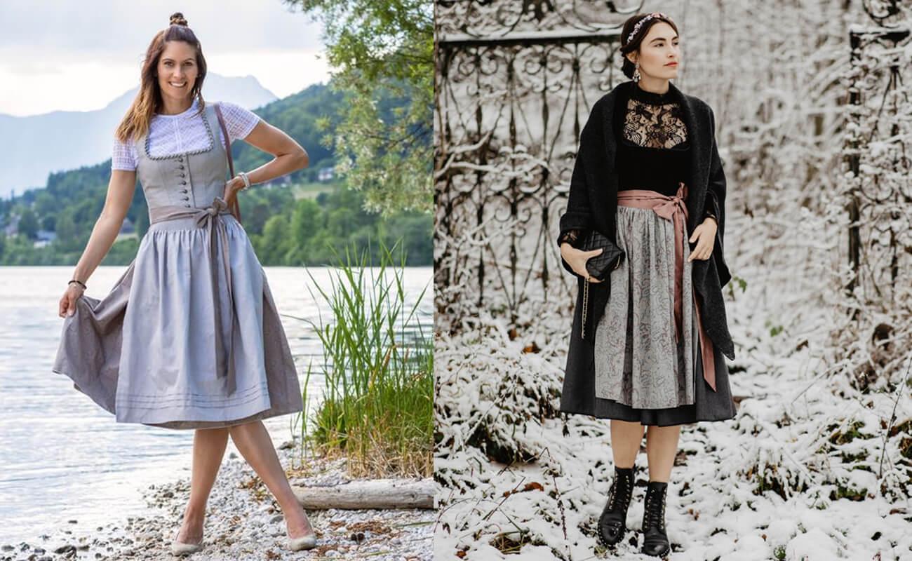 Unlock the perfect fabric choice for your next Dirndl with our quick quiz! Whether you're sweating it out in summer or bundling up in winter, find out which materials will keep you stylish and comfortable.