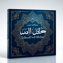 A beautifully designed interactive CD cover for a spiritual product featuring Tasbih, Selawat, and Istighfar