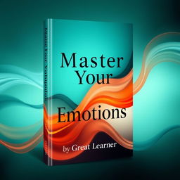 A captivating and inspiring book cover for *Master Your Emotions* by Great Learner