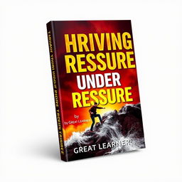 An energizing and motivational book cover for *Thriving Under Pressure* by Great Learner