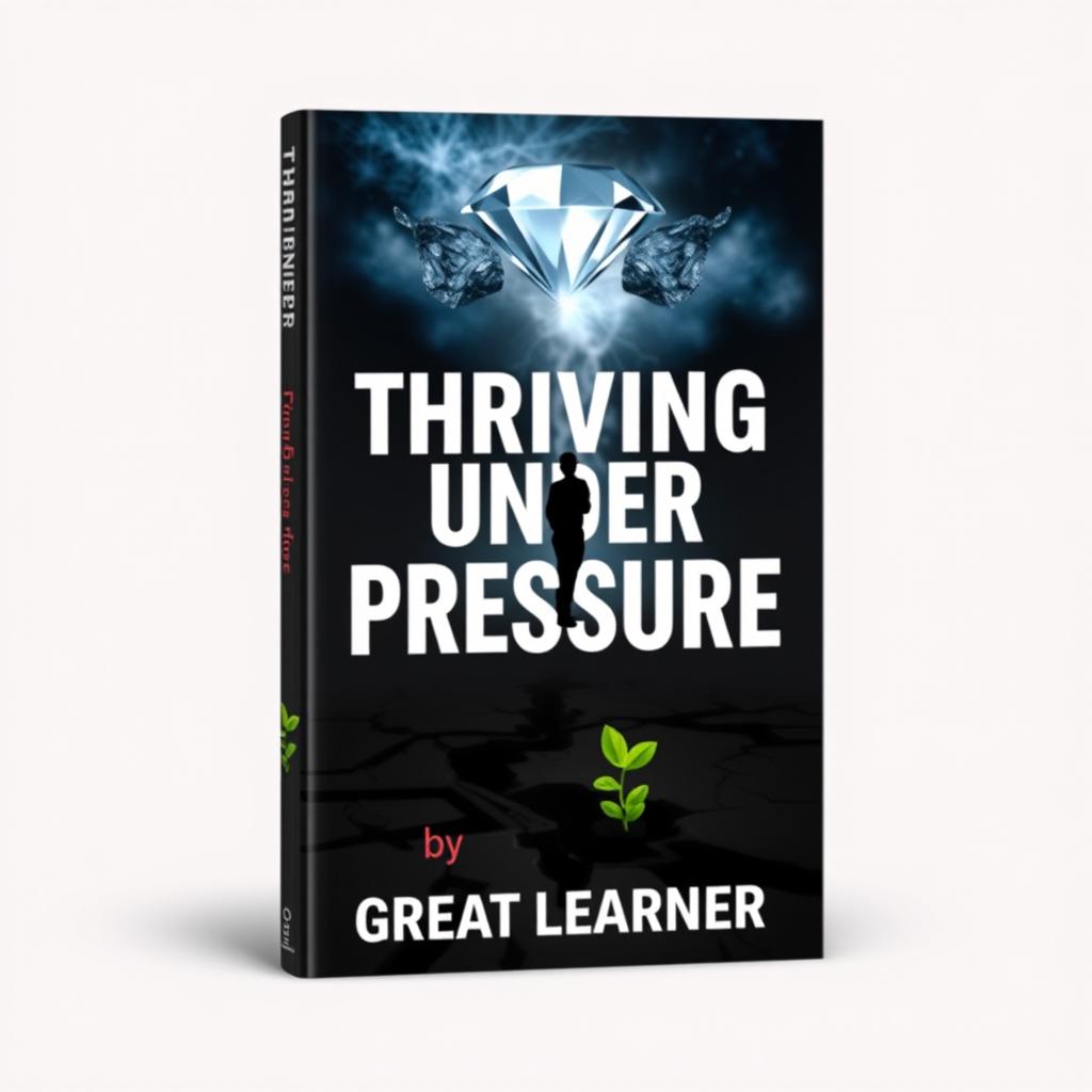 A bold and resilient book cover for *Thriving Under Pressure* by Great Learner