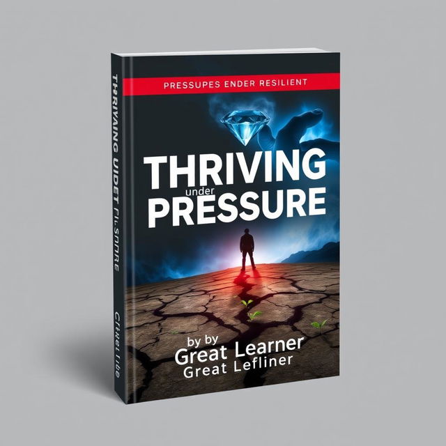 A bold and resilient book cover for *Thriving Under Pressure* by Great Learner