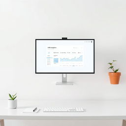 A simple and minimalist depiction of artificial intelligence in human resources