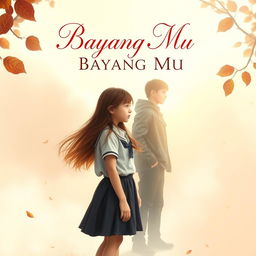 A heartfelt and evocative book cover for 'Bayang - Bayang Mu'