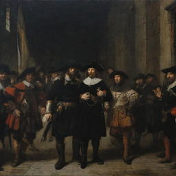 The Night Watch rembrant style