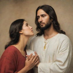 Jesucristo y la mujer adultera