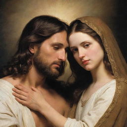 Jesucristo resucita y maria magdalena