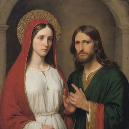 Jesucristo resucita y maria magdalena