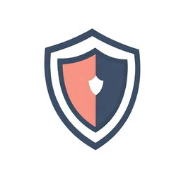 Illustrate a shield symbolizing cybersecurity in an Accounting Information System, incorporating elements such as firewalls, encryption symbols, and security protocols to signify the protection of financial data.