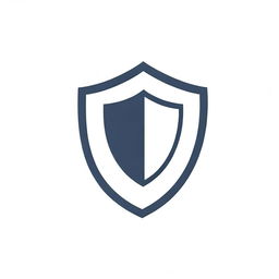 Illustrate a shield symbolizing cybersecurity in an Accounting Information System, incorporating elements such as firewalls, encryption symbols, and security protocols to signify the protection of financial data.