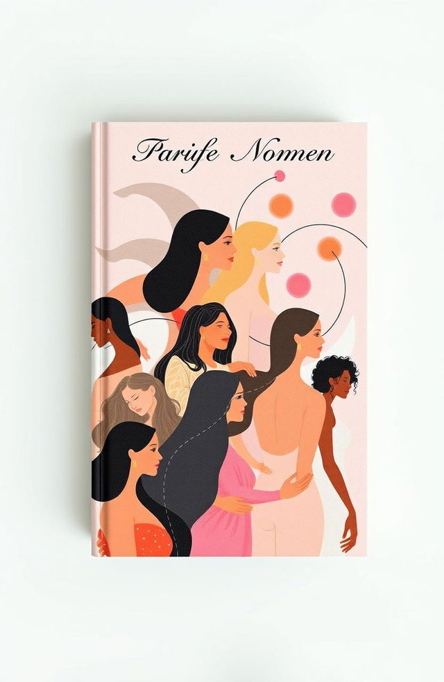 A thought-provoking book cover design that encapsulates the themes of body image, relationships, and the pressures faced by young women