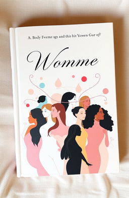 A thought-provoking book cover design that encapsulates the themes of body image, relationships, and the pressures faced by young women