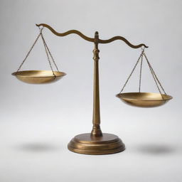 Design a traditional balance scale where one pan signifies financial data accuracy and the other represents data integrity, emphasizing the importance of this equilibrium for reliable financial reporting in an Accounting Information System.