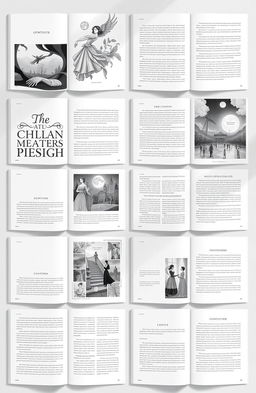 A beautiful, visually engaging eBook design featuring multiple pages laid out in a modern and stylish format