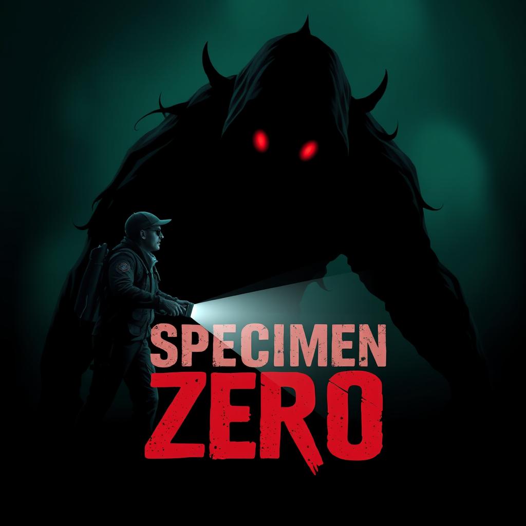 A striking thumbnail design for a game titled 'Specimen Zero'