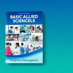 A book cover design for 'Basic Allied Sciences 1 & 2'