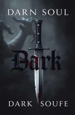 A dark, atmospheric book cover featuring a foggy background, shrouded in mystery and intrigue