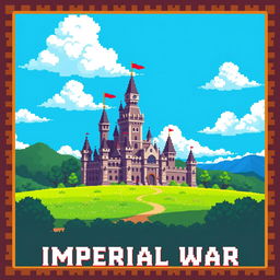 A pixel art video game cover titled 'Imperial War'