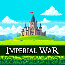A pixel art video game cover titled 'Imperial War'