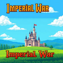 A pixel art video game cover titled 'Imperial War'