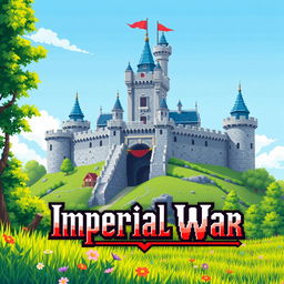 A pixel art video game cover titled 'Imperial War'