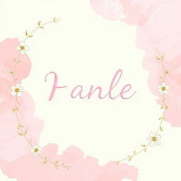 A beautifully designed cover featuring a harmonious blend of pastel pink and pista green colors