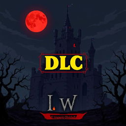 A pixel art cover illustration for a video game titled 'I