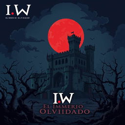 A pixel art cover illustration for a video game titled 'I