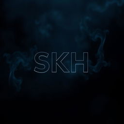 A striking image featuring a central text 'SKH' rendered in bold, modern typography