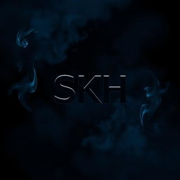 A striking image featuring a central text 'SKH' rendered in bold, modern typography