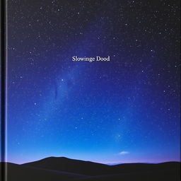 A stunning book cover featuring a starry night sky filled with countless twinkling stars