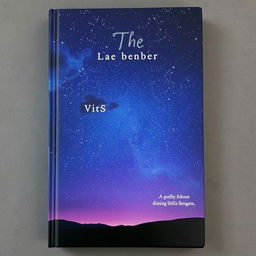 A stunning book cover featuring a starry night sky filled with countless twinkling stars