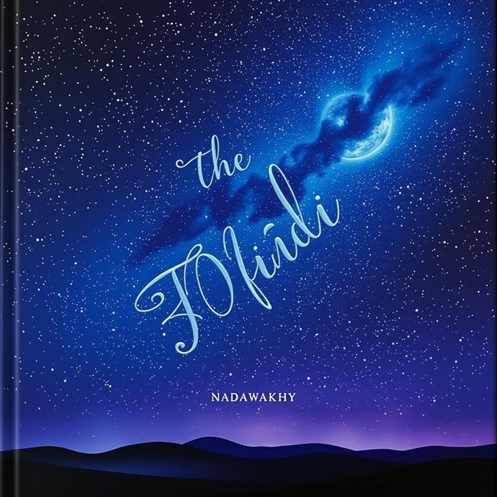 A stunning book cover featuring a starry night sky filled with countless twinkling stars