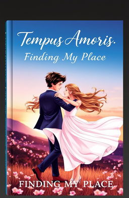 A beautifully designed book cover for the title 'Tempus Amoris: Finding My Place'