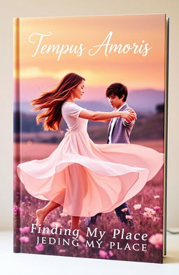A beautifully designed book cover for the title 'Tempus Amoris: Finding My Place'
