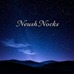 A visually captivating book cover in a 6:9 aspect ratio featuring a starry night sky filled with countless shimmering stars