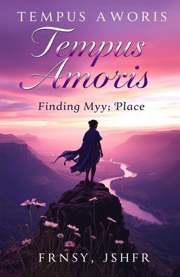 A captivating story cover featuring the title 'Tempus Amoris: Finding My Place' in elegant, flowing script