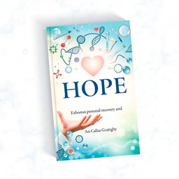 A visually impactful book cover that conveys a sense of hope and transformation
