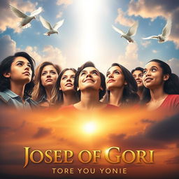 A captivating movie poster that symbolizes the desire of God for young people in today's time