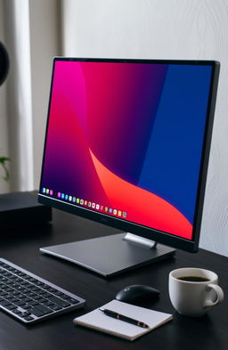 A close-up of a sleek and modern computer interface displaying the Ubuntu operating system dashboard